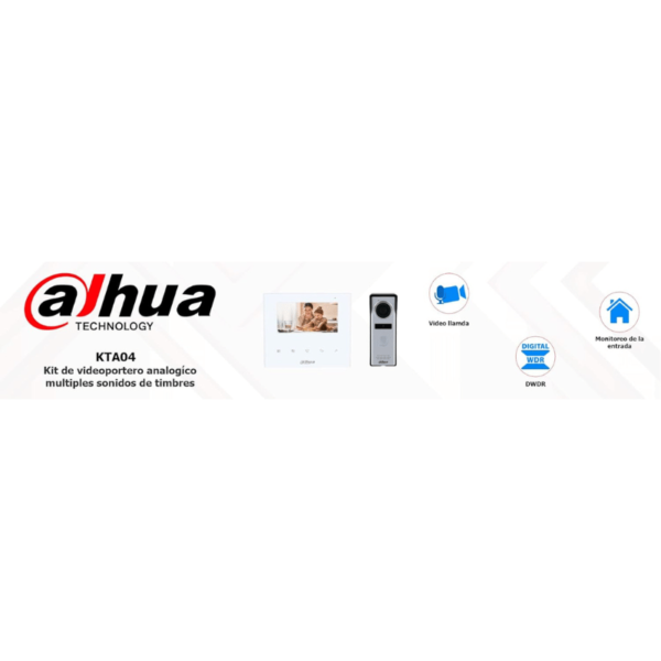 Dahua Analog Video Door Phone Kit – 4.3" Screen, IP66, 1.3MP - Image 2