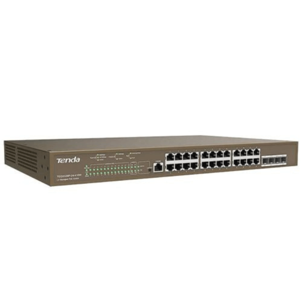 Tenda 24 Port Gigabit PoE Switch – TEG1024G, 10/100/1000 Mbps - Image 2