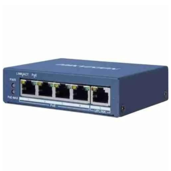 Hikvision Switch POE 4 Port 10/100 Unmanaged - Image 2
