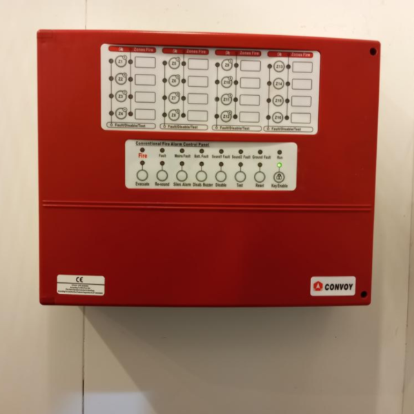 Convoy 4-Zone Conventional Fire Alarm – Reliable Fire Detection