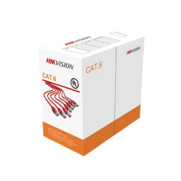 Hikvision Cat 6 Ethernet Cable DS-1LN6-UU – 305m, RJ45